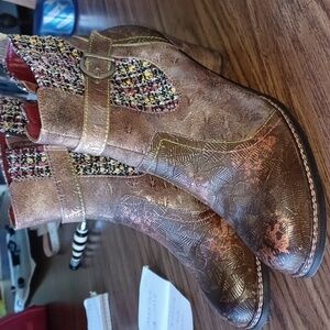 L’Artiste by Spring Step Nancies Boots Booties Boho Size 40 (8.5-9 US)